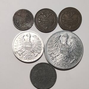 Austria Coin Collection 1893 - 1953 Vintage